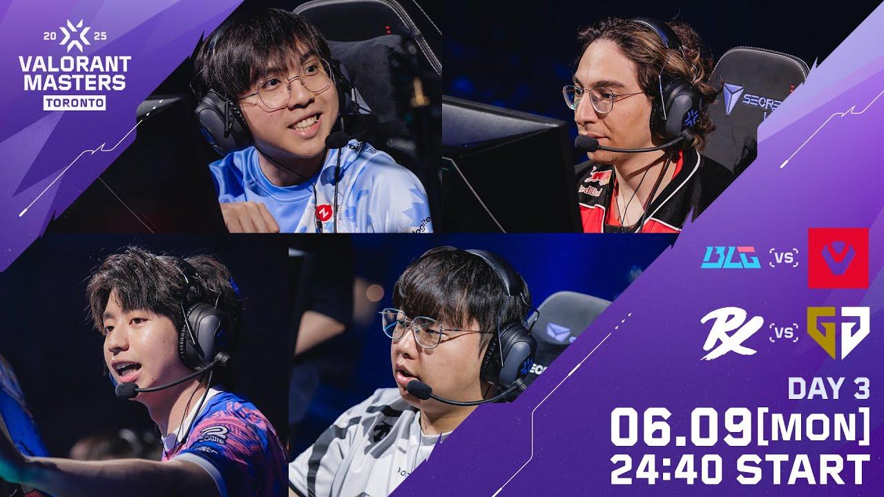 VALORANT Masters Toronto 2025 - Swiss Stage - Day 3