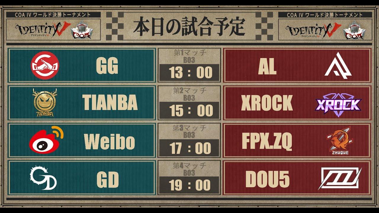 Call Of The Abyss IV ワールド決勝トーナメント Day3(COA IV)