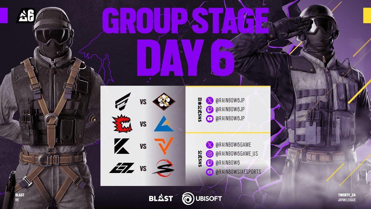 BLAST R6 Japan League 2024 Stage 2 Group Stage Day 6