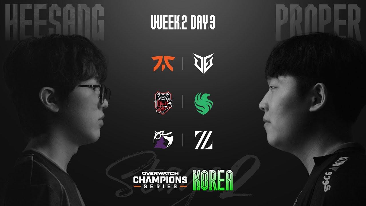 Overwatch Champions Series KOREA Stage2 (OWCS KOREA) Week 2 Day 3