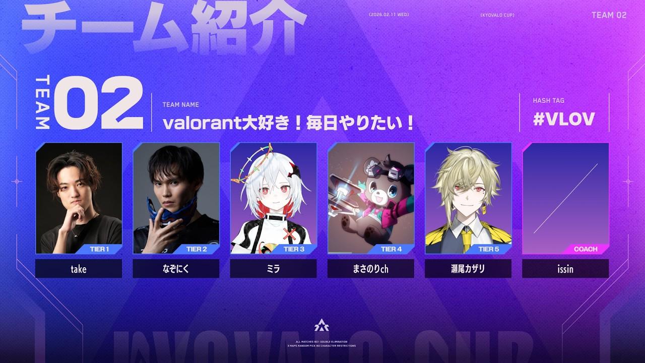 【VALORANT】京VALO杯本番！イニシのカザ、攻めます。【瀬尾カザリ / ネオポルテ】