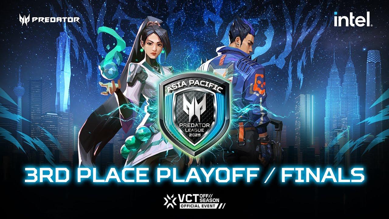 Predator League 2025 VALORANT Japan Round DAY3 3位決定戦 / FINALS