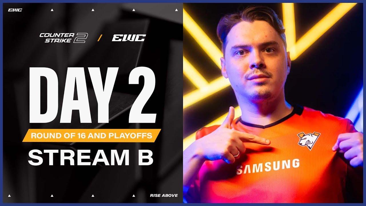 Counter-Strike 2 at EWC 25 - Day 2 - Round of 16 - Stream B