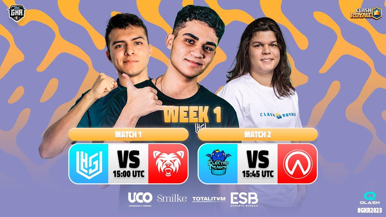 【クラロワ】GKR23 | Higher Gaming vs Cold Bear Esport / Team ElectroDragon vs Ad Minchiam  [Japanese]