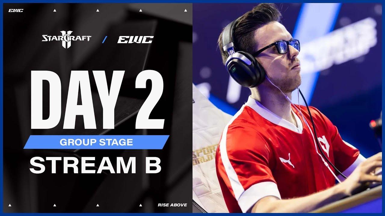 StarCraft II at EWC 25 - Day 2 - Group Stage - Stream B