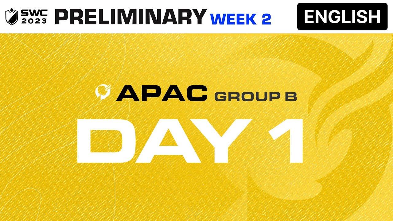 [English] SWC2023 ASIA-PACIFIC Preliminary Group B Day 1 | Summoners War
