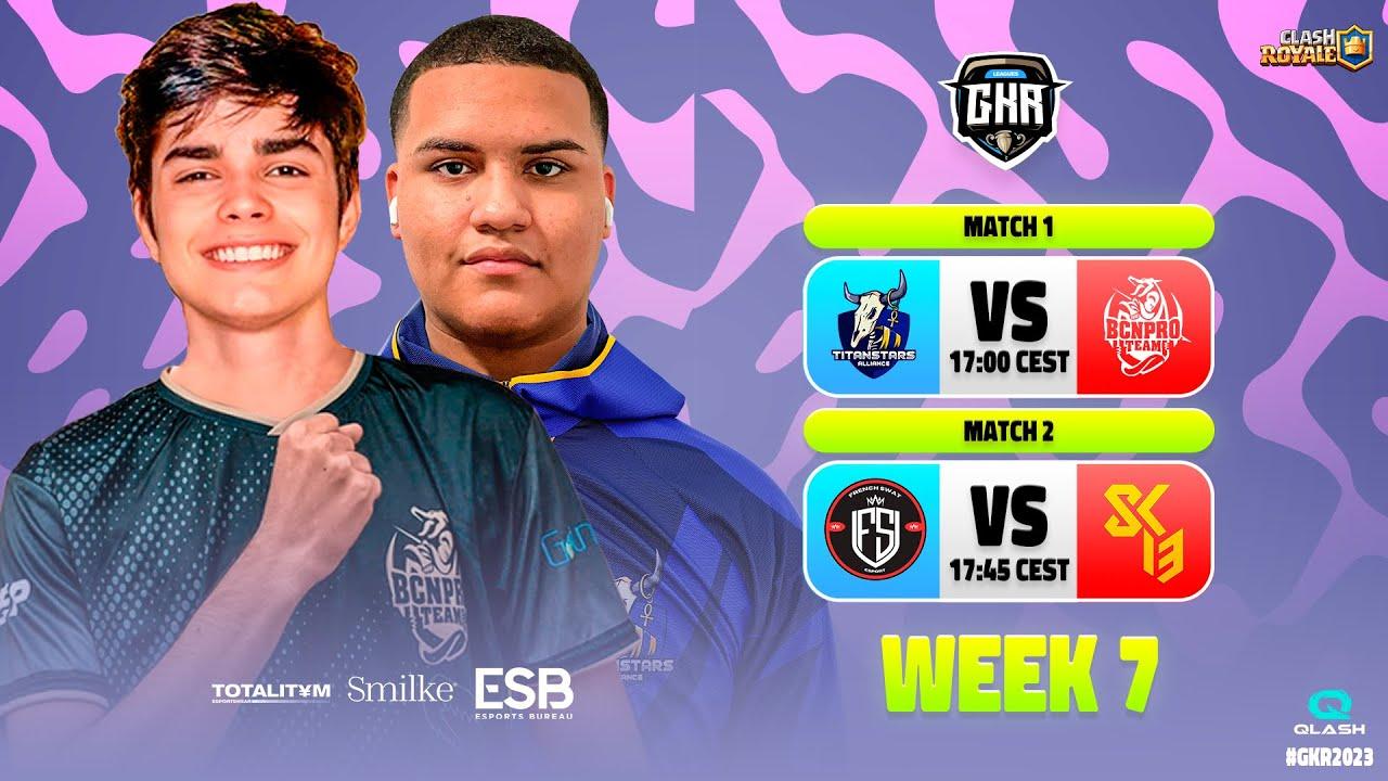 【クラロワ】TitanStars Alliance vs BCN PRO TEAM | GKR23 [Japanese]