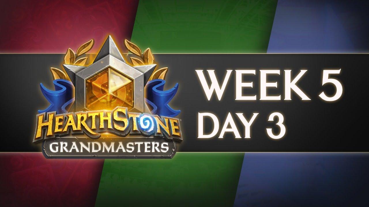 [JP] Hearthstone Grandmasters Season 1 Week 5 Day 3
