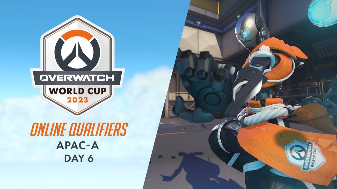 Overwatch World Cup Online Qualifiers APAC-A｜Day 6