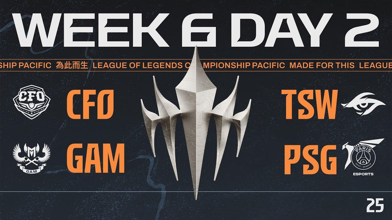[JP] CFO vs TSW  - GAM vs PSG | LCP 2025 Season Finals Week 6 Day 2