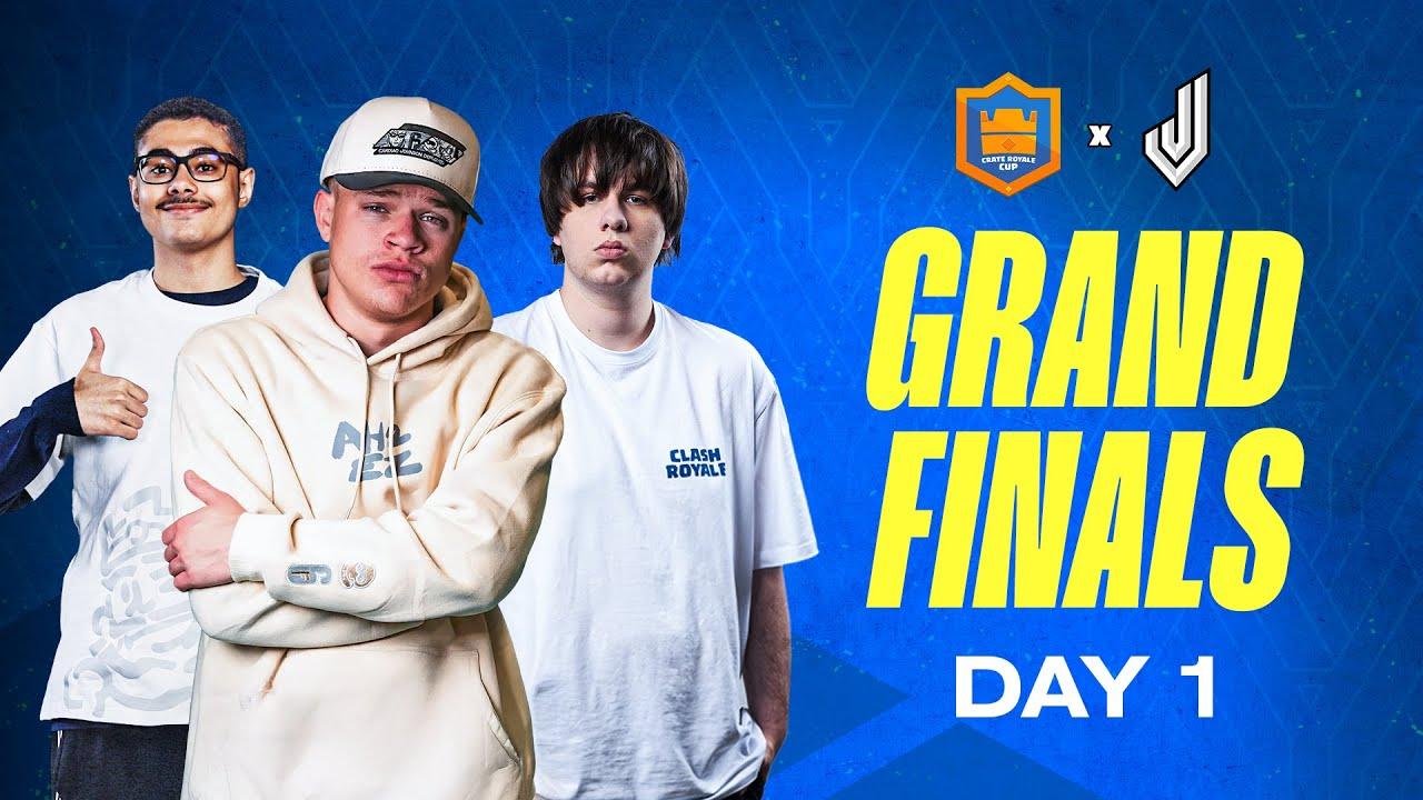 【クラロワ】賞金総額6万ドル！CRATE ROYALE CUP 決勝トーナメント DAY1 むぎ全力応援！[日本語]