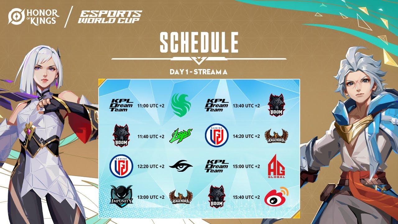 HoK x EWC - Day 1 - Group Stage - A Stream