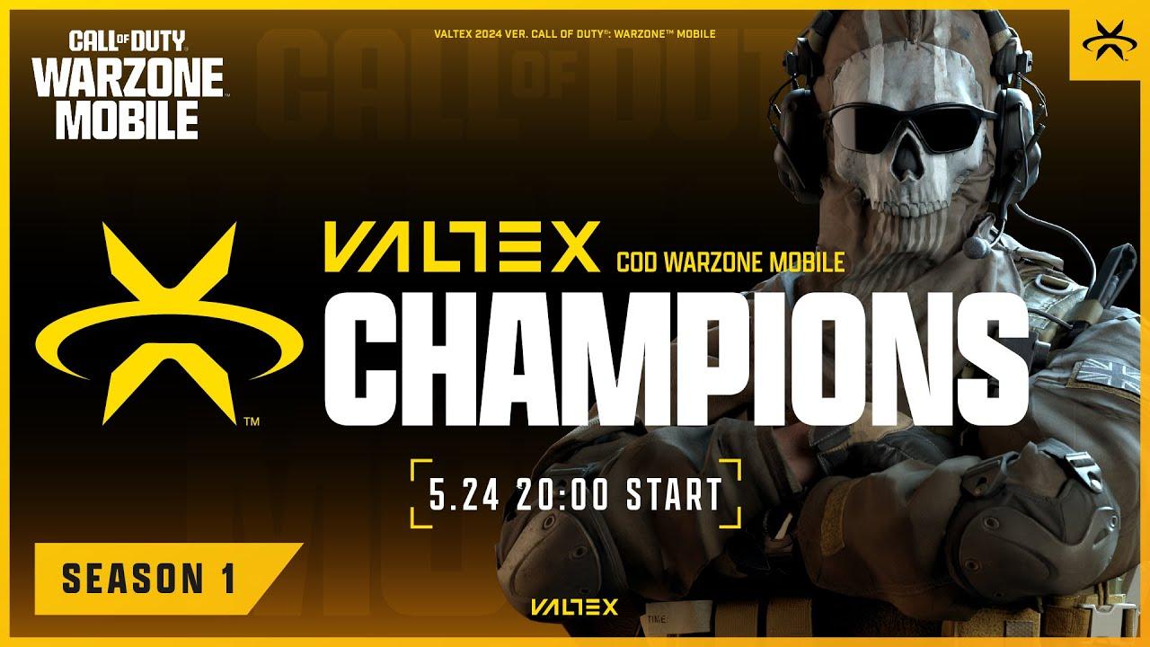 【VALTEX S1 :WZモバイル】CHAMPIONS!! 実況:・けーしん・解説:ヒゲさん 【Call of Duty®: Warzone™ Mobile】
