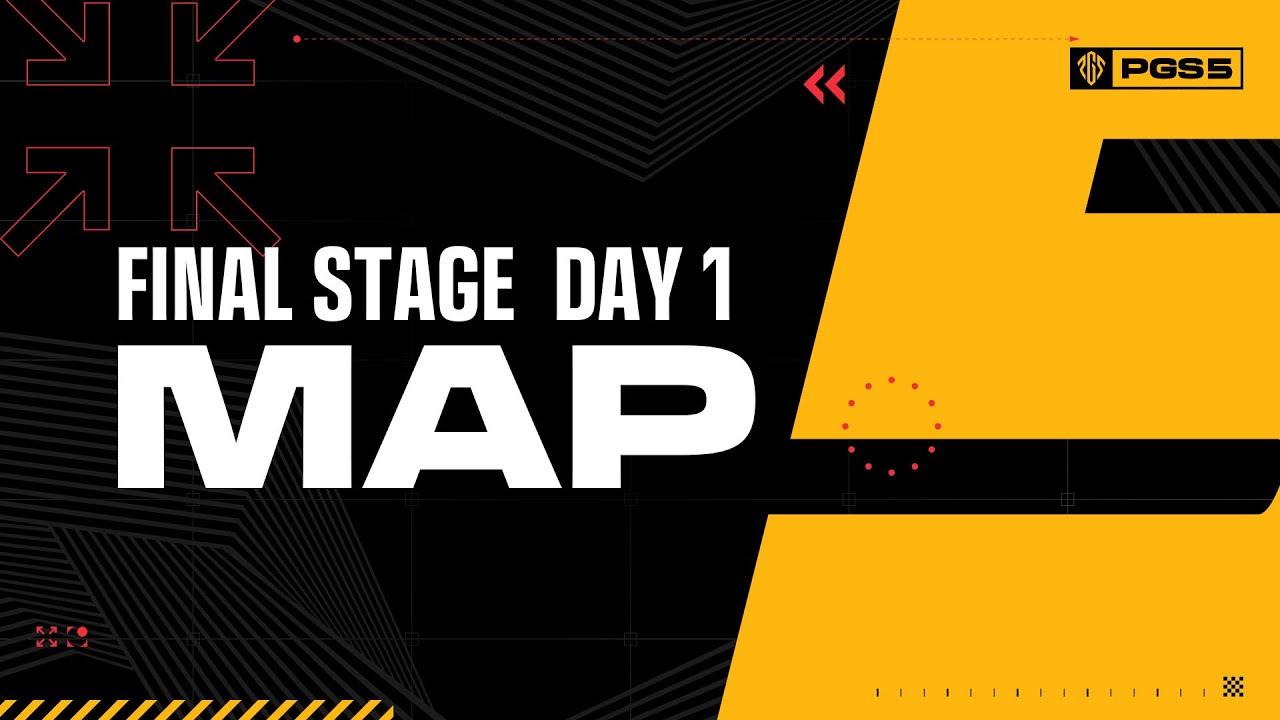 【MAP配信】 PUBG Global Series 5 Final Stage DAY 1