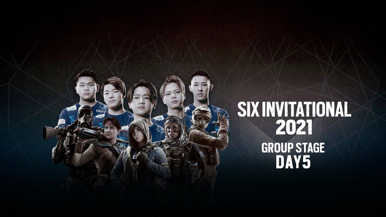 Six Invitational 2021 グループステージ Day5【レインボーシックス シージ】Part1