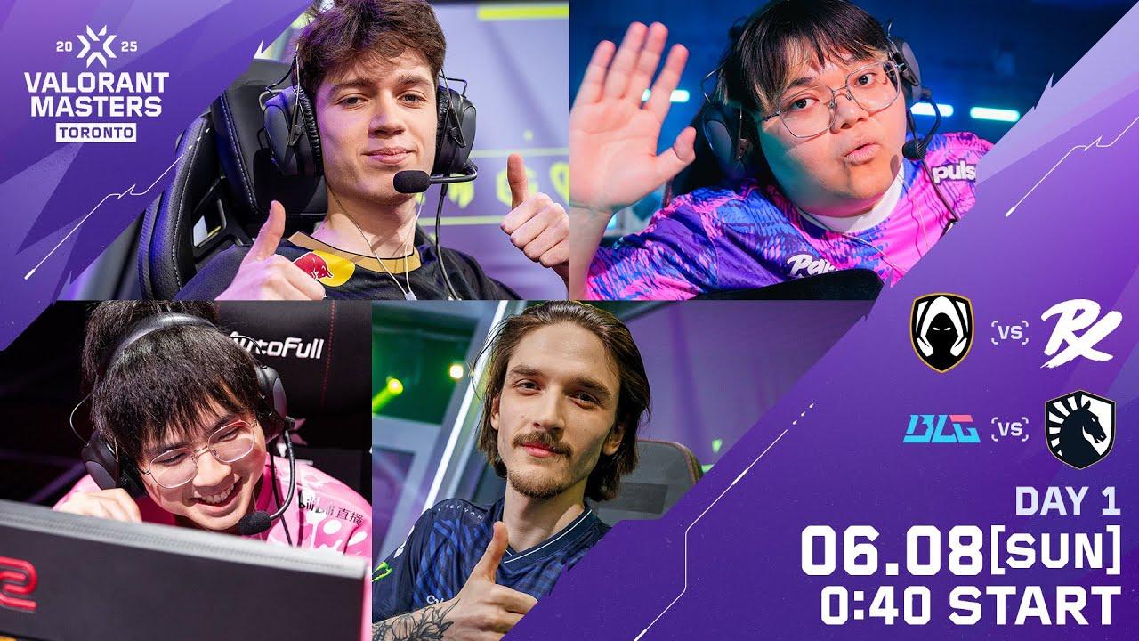 VALORANT Masters Toronto 2025 - Swiss Stage - Day 1
