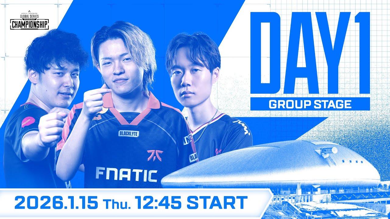 Apex Legends Global Series Year 5 Championship Day 1 / Group Stage A vs. B / B vs. D