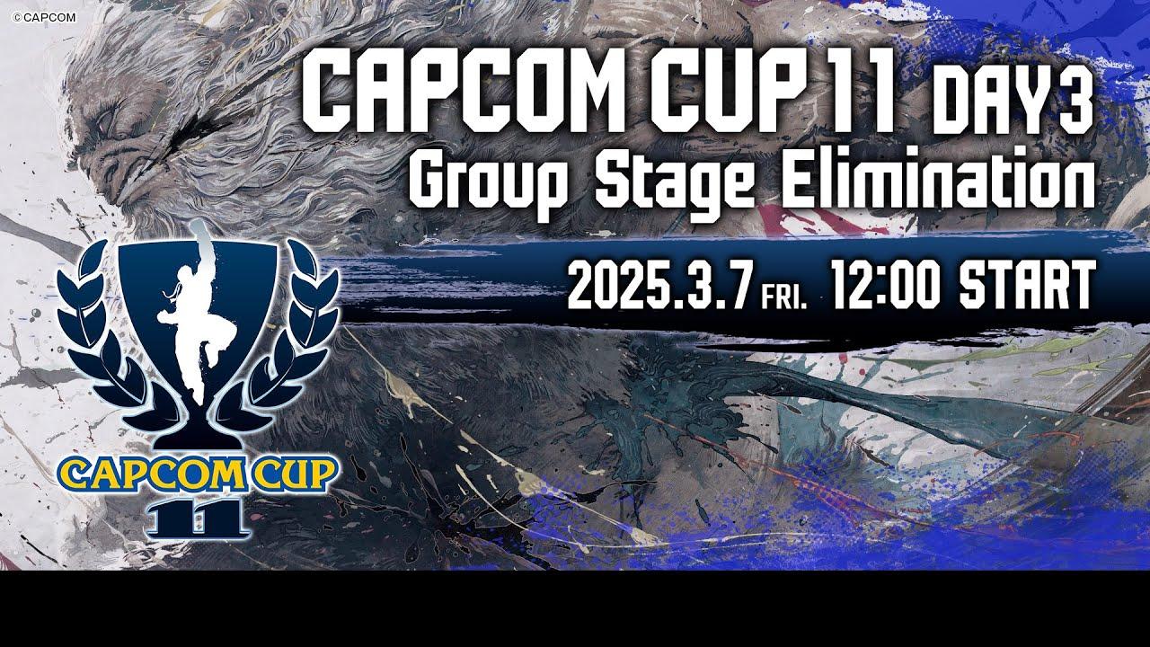 【日本語実況】「CAPCOM CUP 11」- Day3「Group Stage Elimination - Day3」