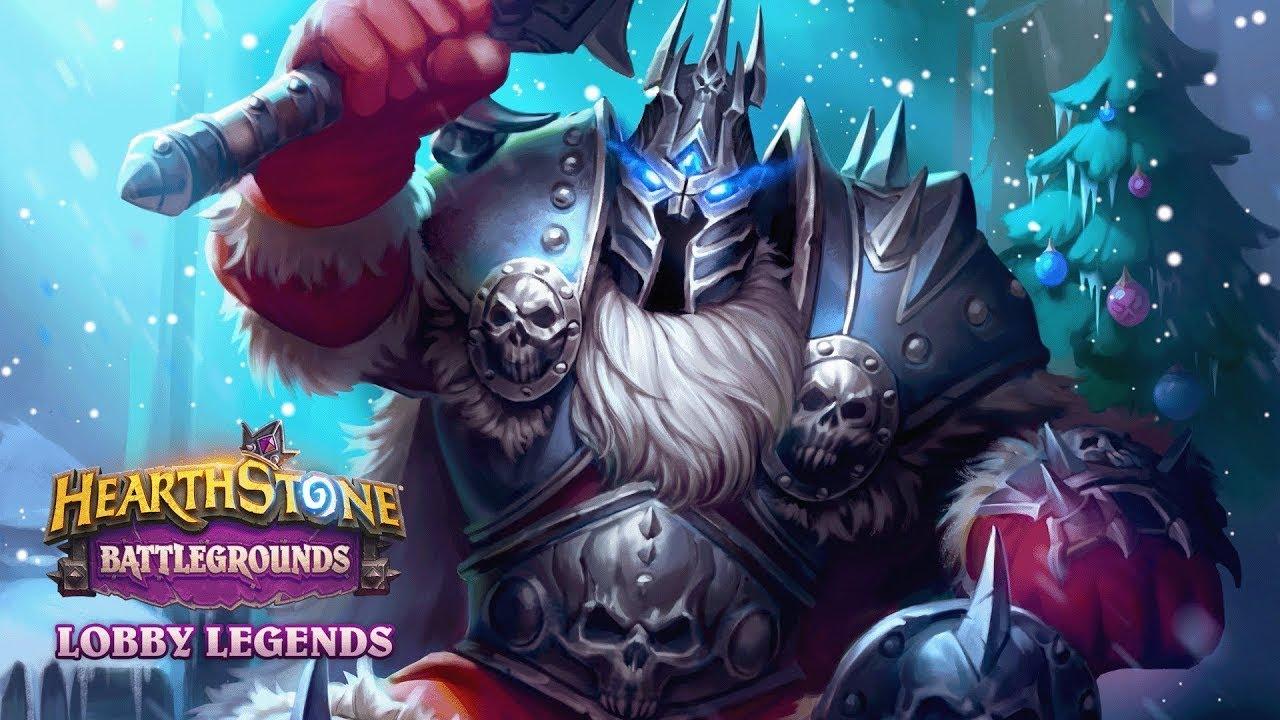 [日本語配信] 2022年ハースストーン バトルグラウンド｜ロビーレジェンド：冬至祭 Day 1