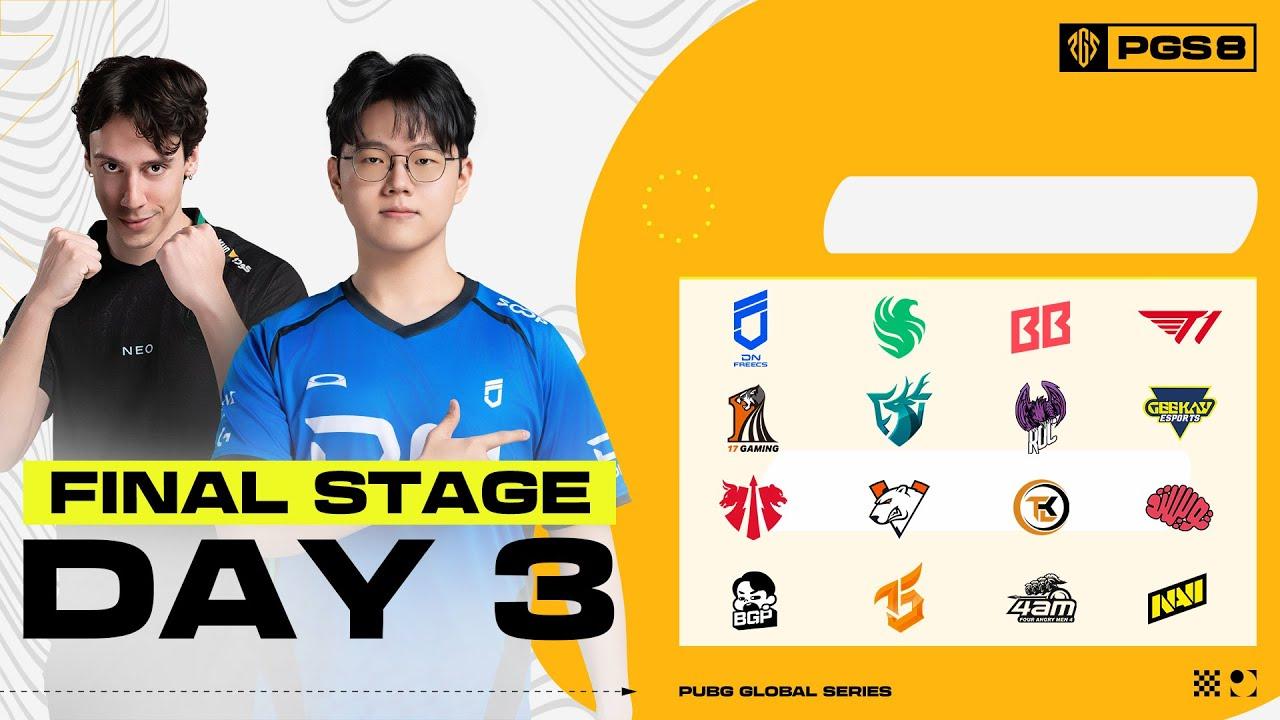 【日本語配信】PUBG Global Series 8 ファイナルステージ DAY 3