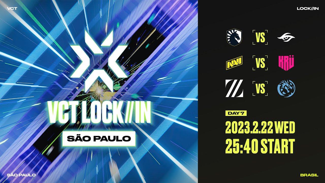 VCT LOCK//IN — Omega Bracket DAY7