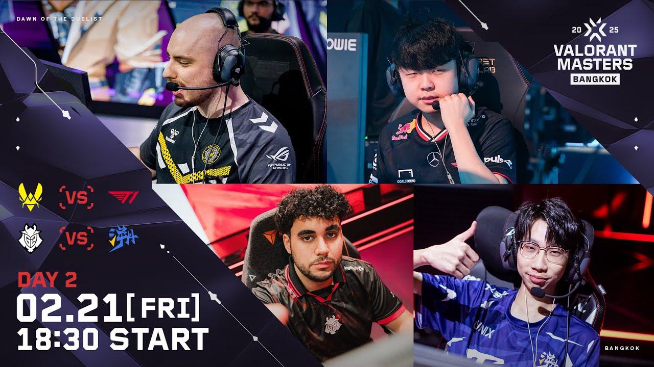 VALORANT Masters Bangkok 2025 - Swiss Stage - Day2