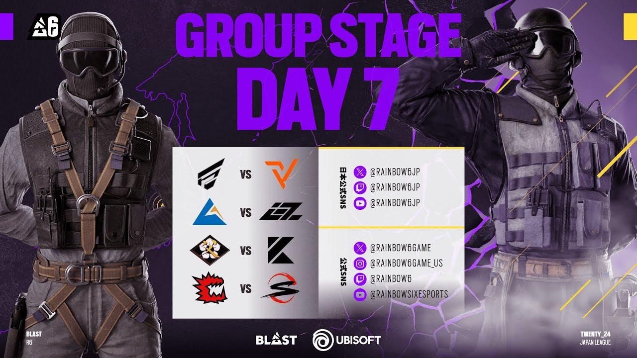 BLAST R6 Japan League 2024 Stage 2 Group Stage Day 7