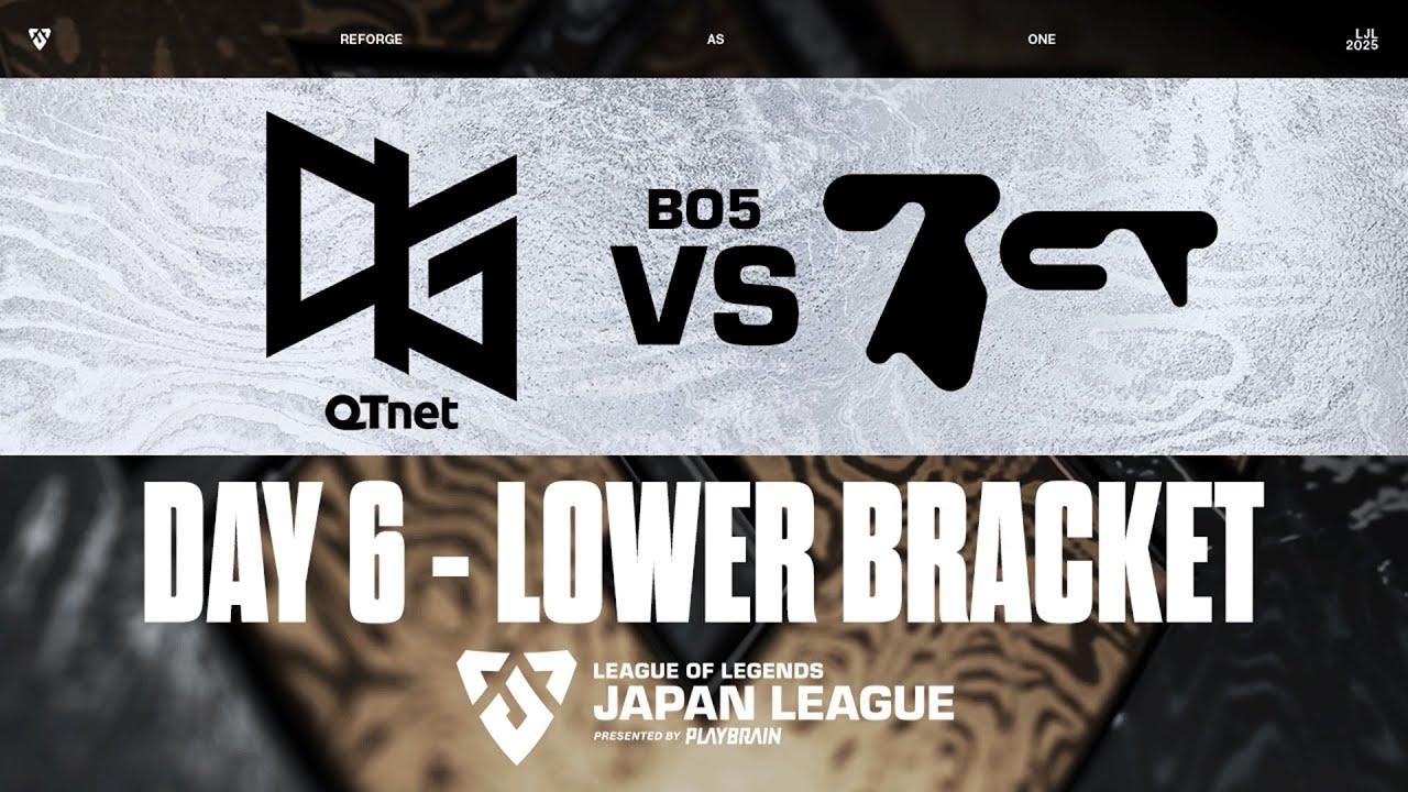 QTD vs BCT｜LJL 2025 FINALS TOURNAMENT Round 3 Match 2