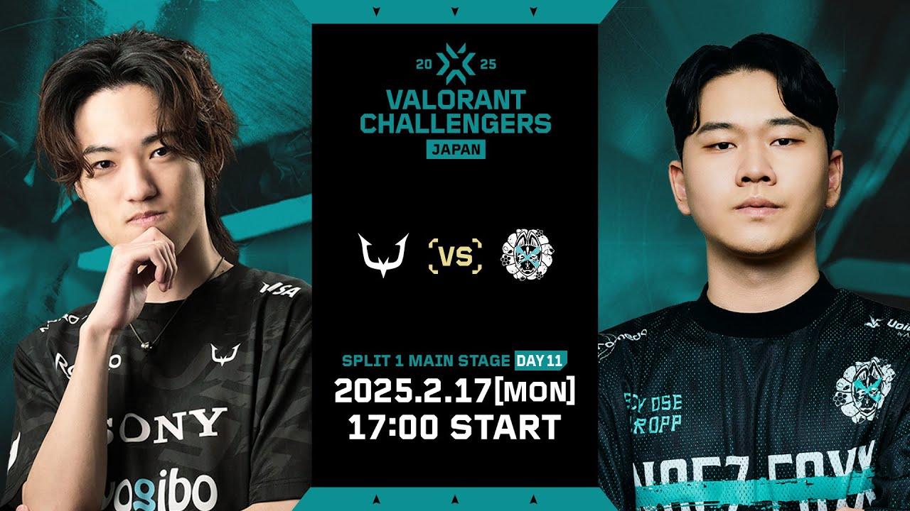 VALORANT Challengers Japan 2025 Split 1 Main Stage Lower Bracket Finals Day 11