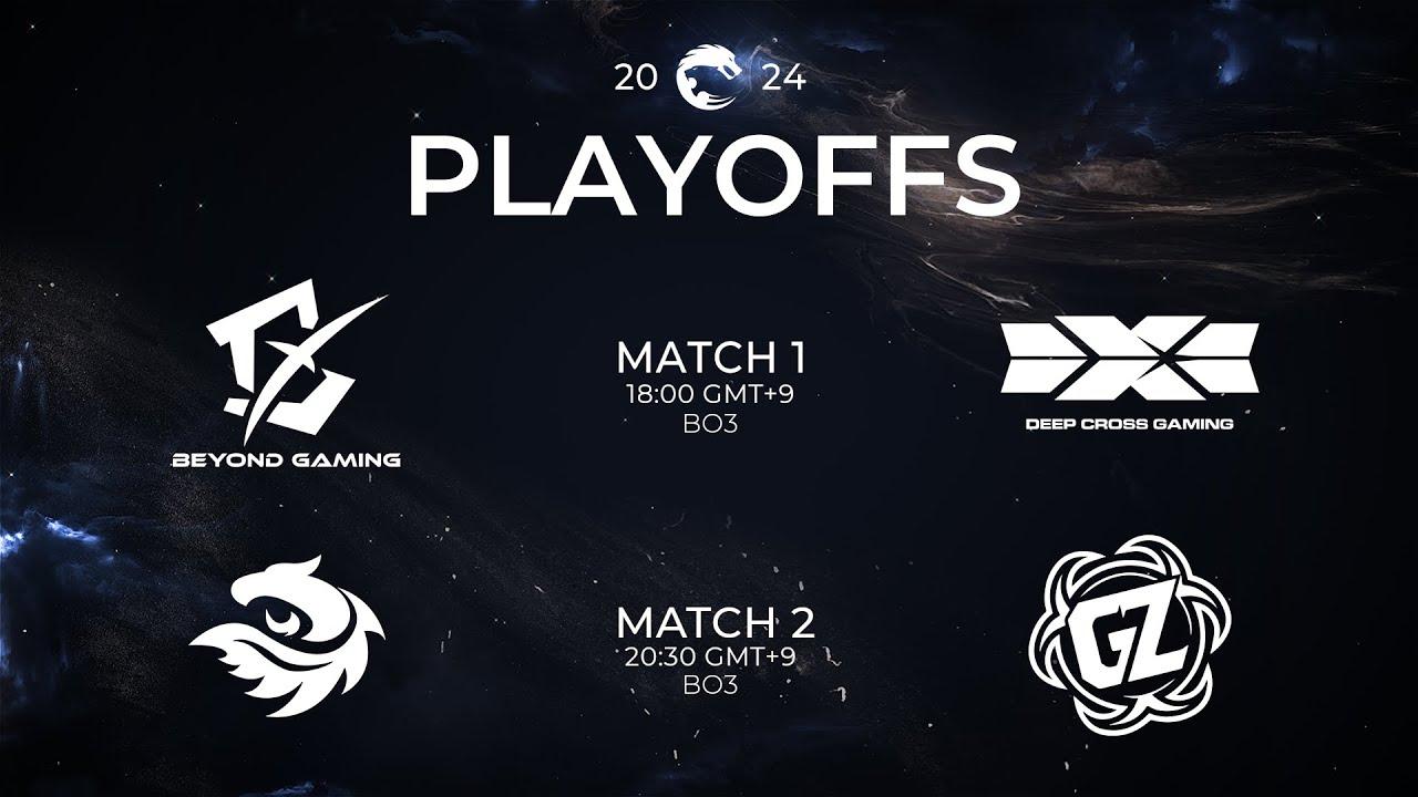 BYG vs DCG / V3 vs GZ | Playoffs Stage 1 Day 3 | PCS Spring Split (2024)
