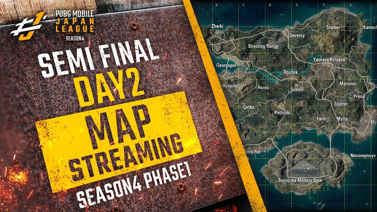 【PMJL SEASON4】Phase1 SEMI FINAL Day2 MAP配信