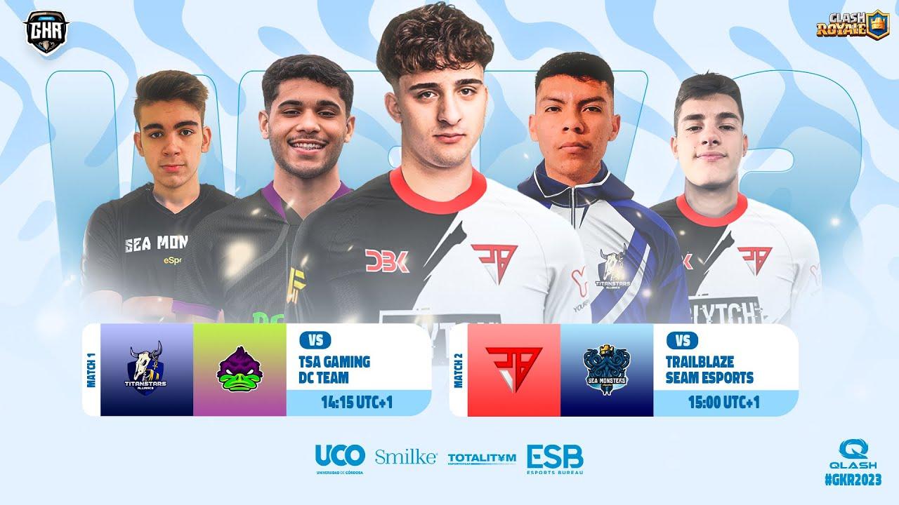 【クラロワ】GKR23 W3D1 | TSA Gaming VS DC TEAM / TrailBlaze Esports VS SEAM Esports [日本語]