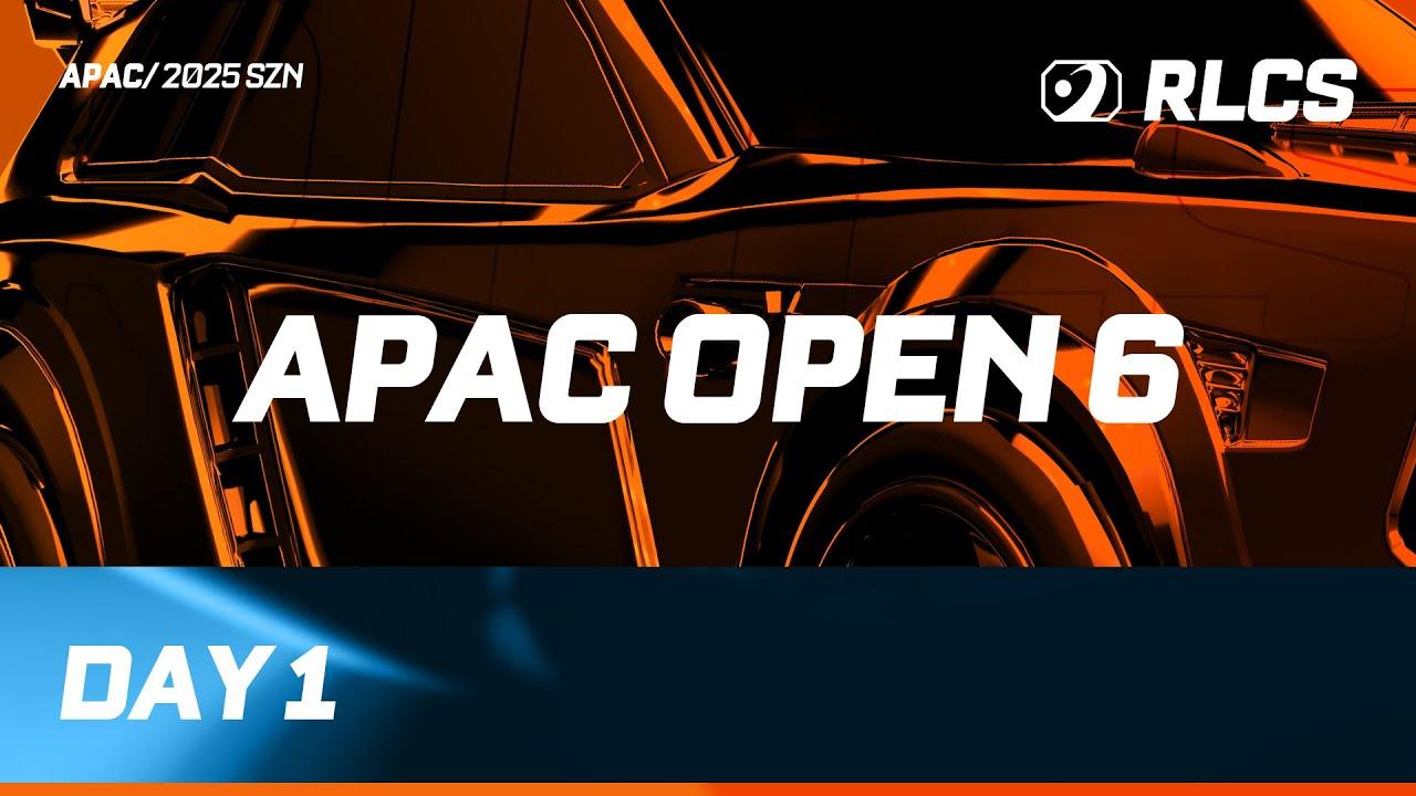 [EN] APAC OPEN 6 | DAY 1 | RALEIGH MAJOR | RLCS 2025