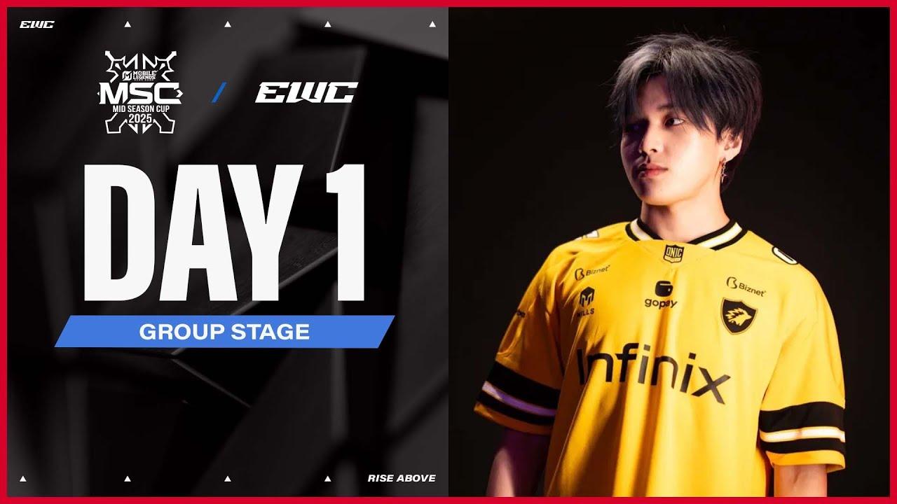 MSC at EWC 25 - Day 1 - Group Stage