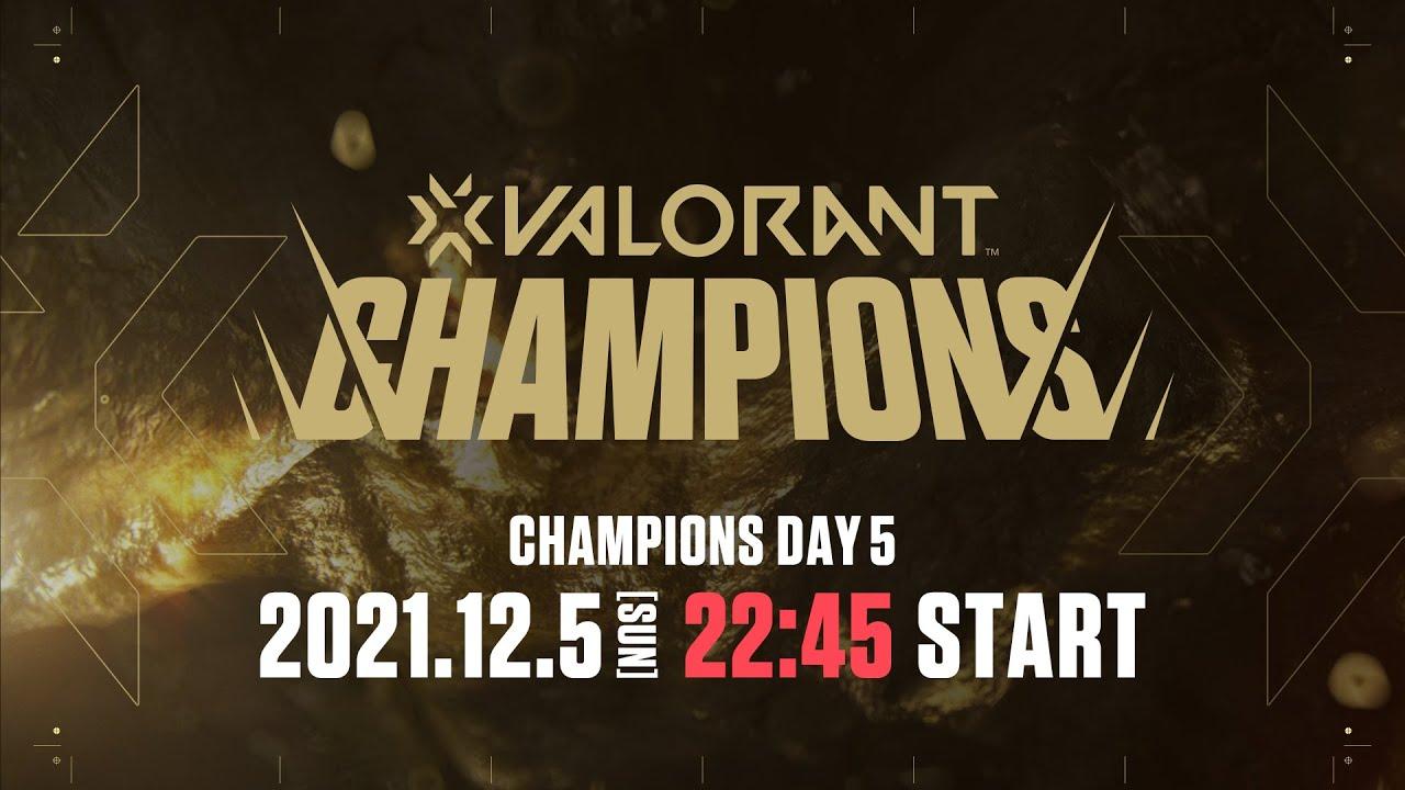 VALORANT Champions 2021: Berlin – Day5