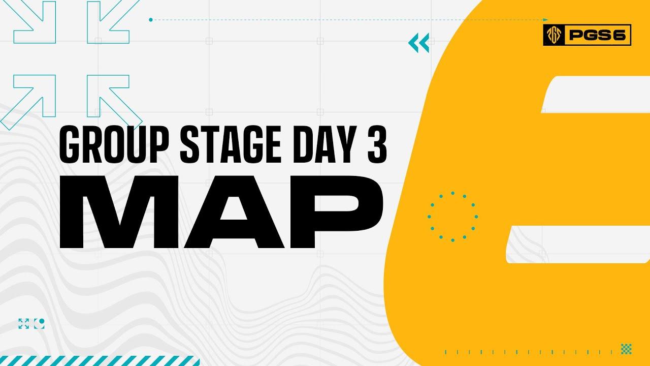【MAP配信】 PUBG Global Series 6 Group Stage DAY 3