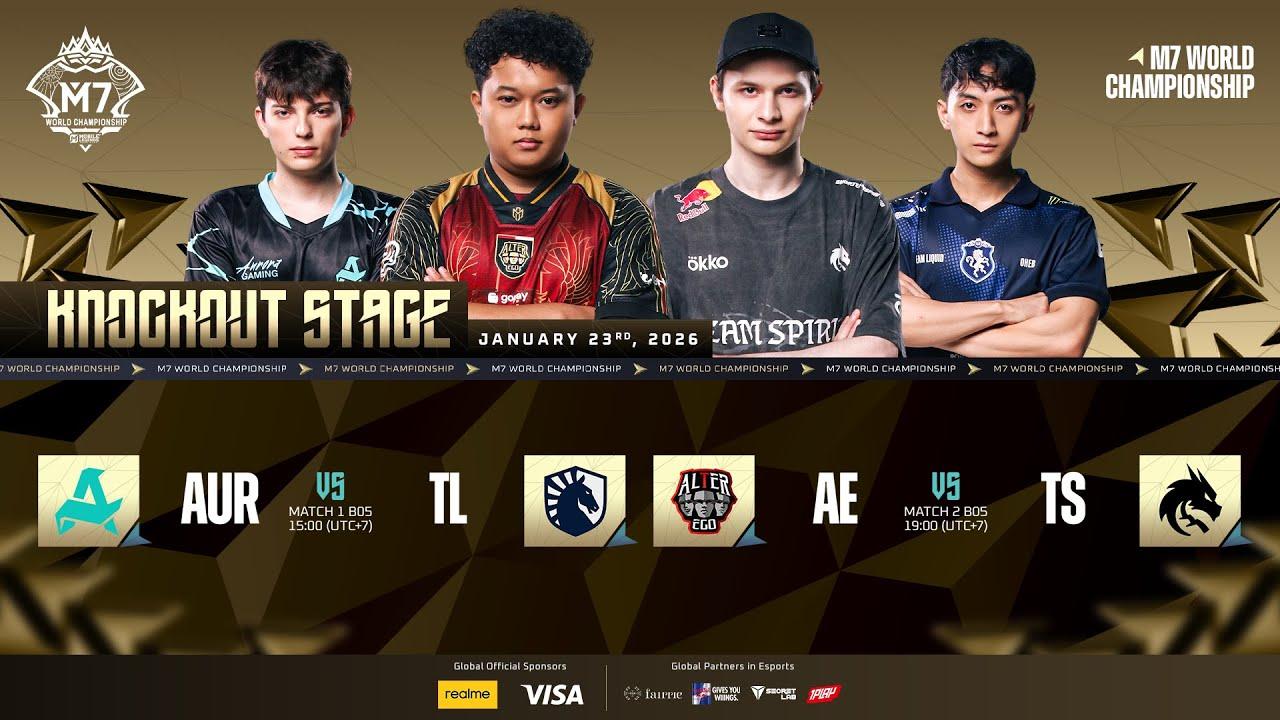 🔴 LIVE | KNOCKOUT STAGE DAY 4 | M7 World Championship | (ENG)