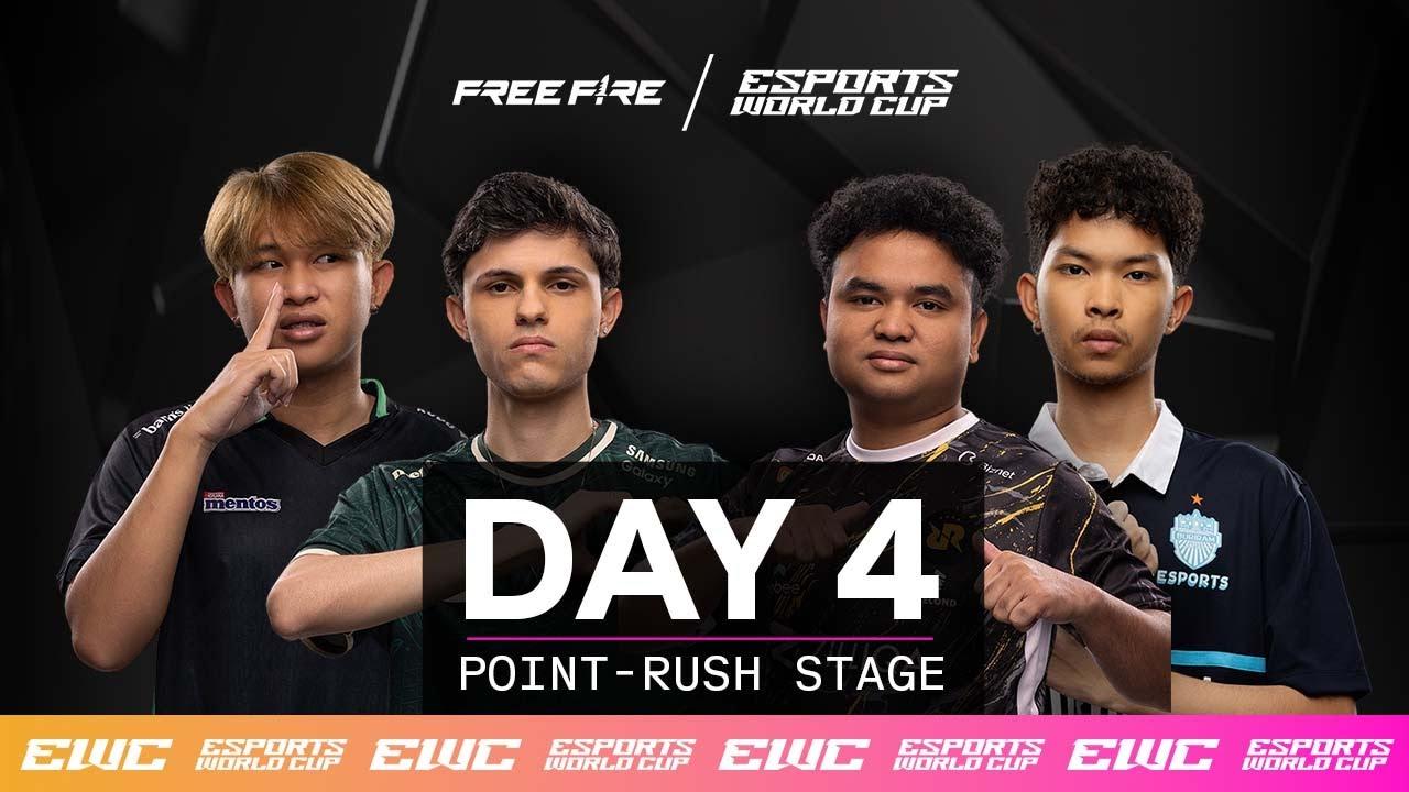 EWC Free Fire - Day 4 - Point-rush Stage