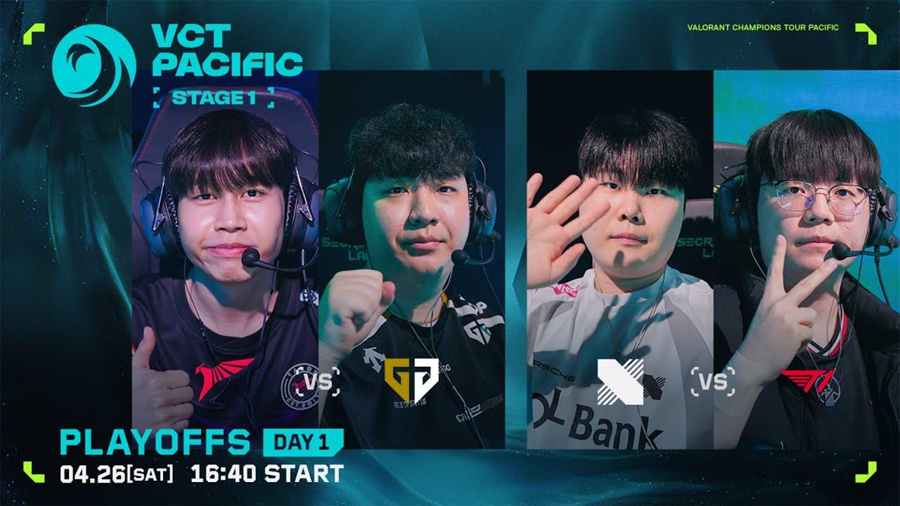VCT Pacific 2025 : STAGE 1 - Playoffs - DAY 1