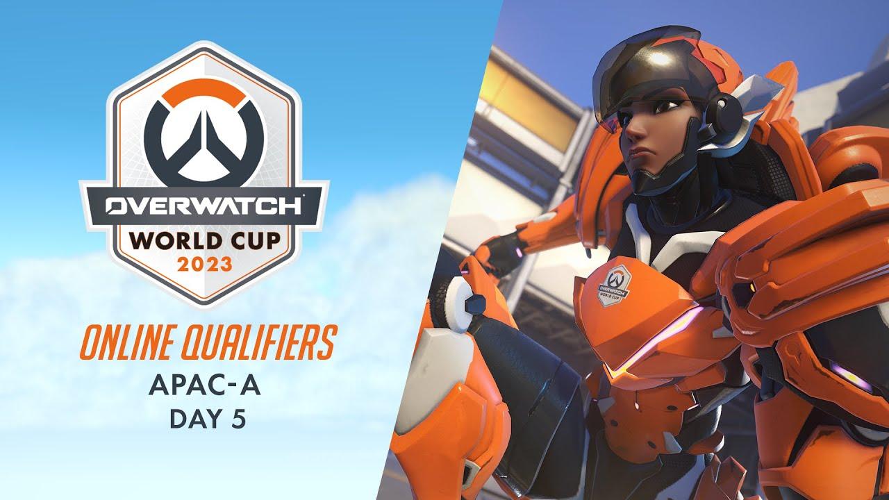 Overwatch World Cup Online Qualifiers APAC-A｜Day 5