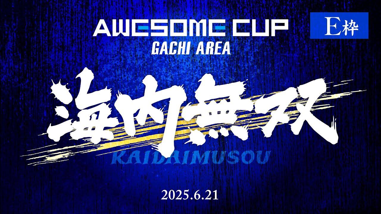 【E枠】オーサムカップ海内無双【スプラトゥーン3】