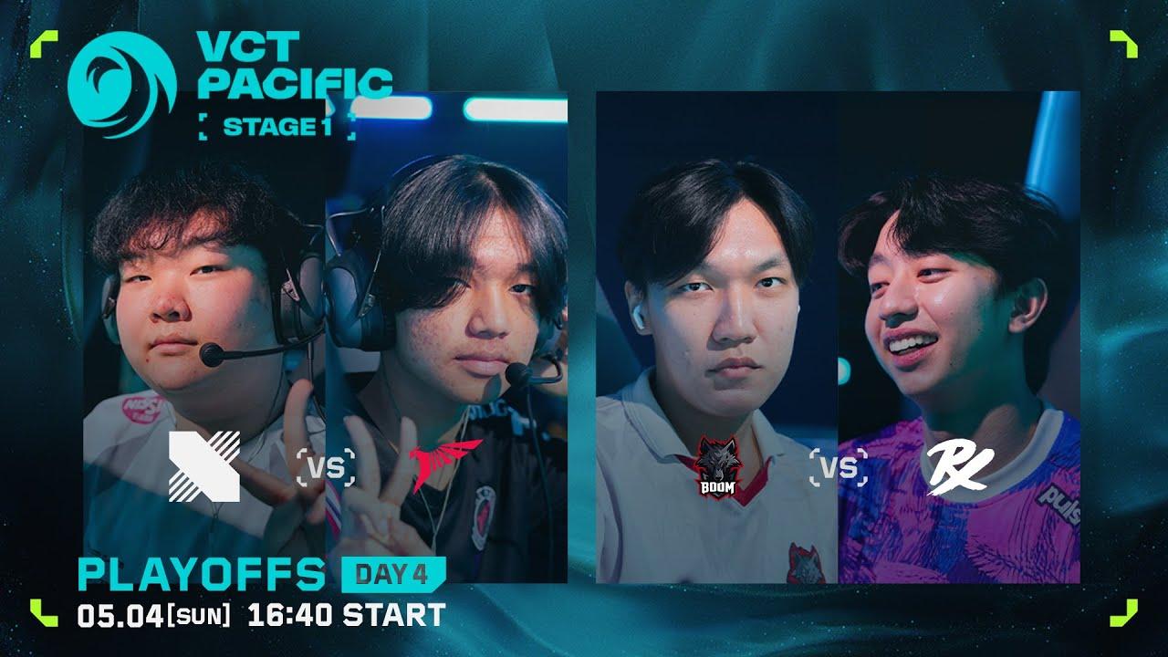 VCT Pacific 2025 : STAGE 1 - Playoffs - DAY 4