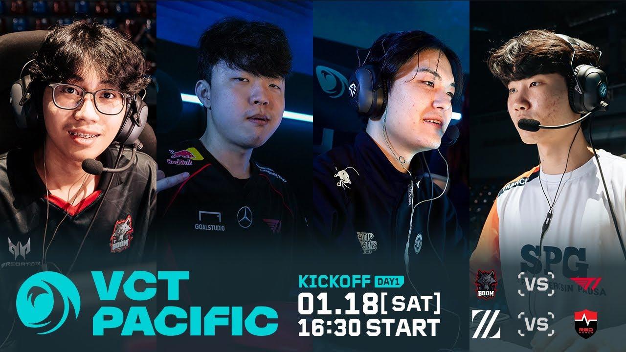 VCT Pacific: KICKOFF - Day 1