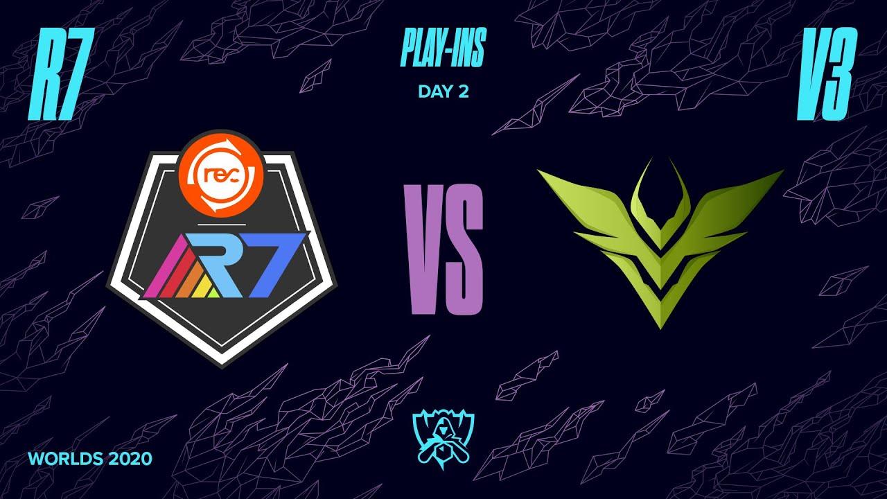 R7 vs V3｜Worlds 2020 Play-in Stage Day 2 Game 1