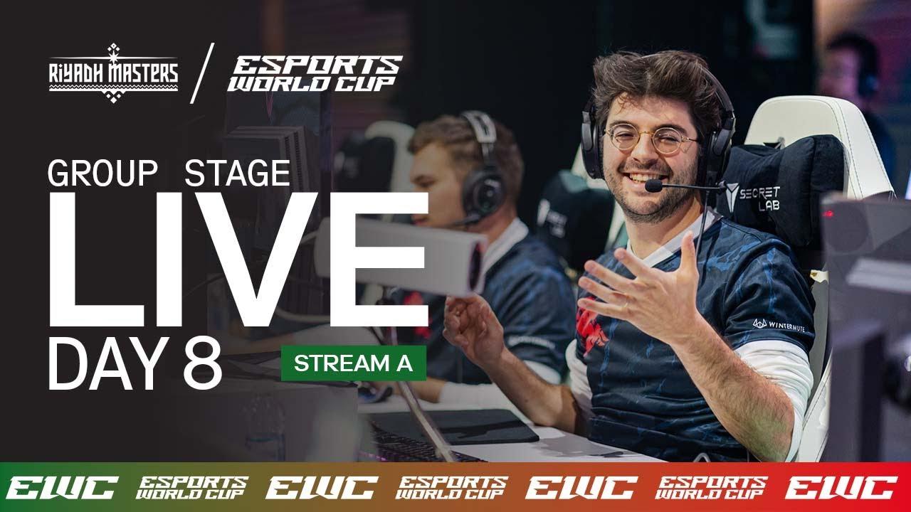 Dota 2 Riyadh Masters x EWC - Day 8 - Group Stage | Stream A