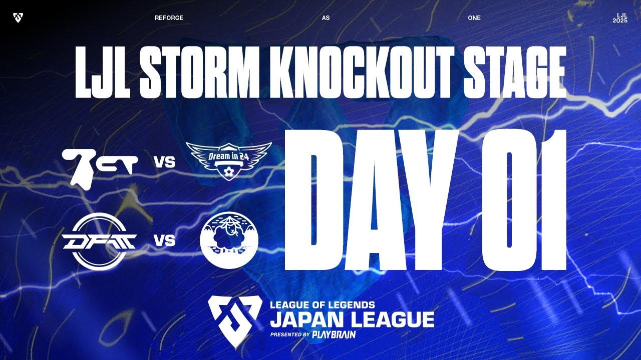 LJL 2025 STORM KNOCKOUT STAGE Day 1