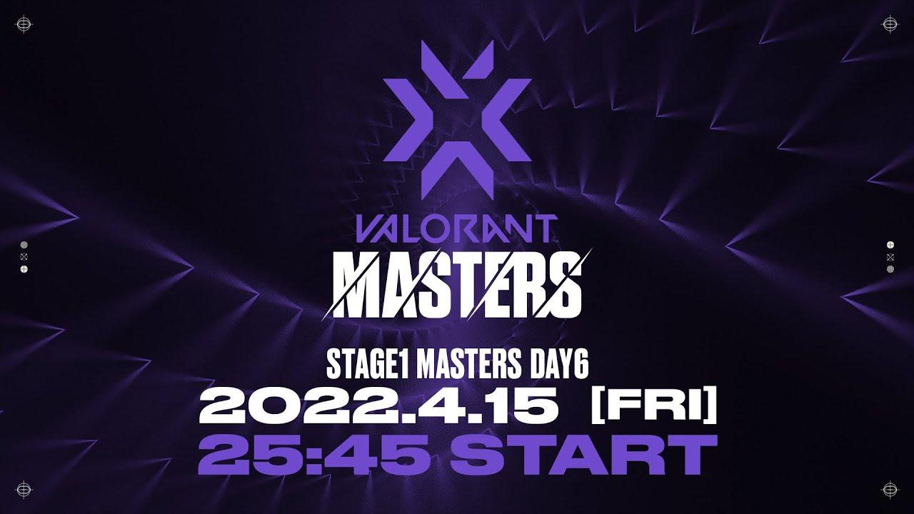 VCT Masters Reykjavík 2022 – Bracket Stage Day6