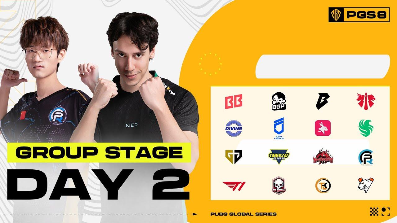 【日本語配信】PUBG Global Series 8 グループステージ DAY 2