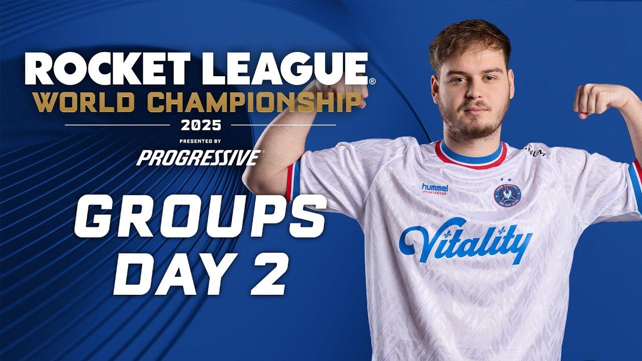 NO COMMENTARY | GROUP STAGE DAY 2 | MAIN STREAM | ROCKET LEAGUE WORLD CHAMPIONSHIP 2025