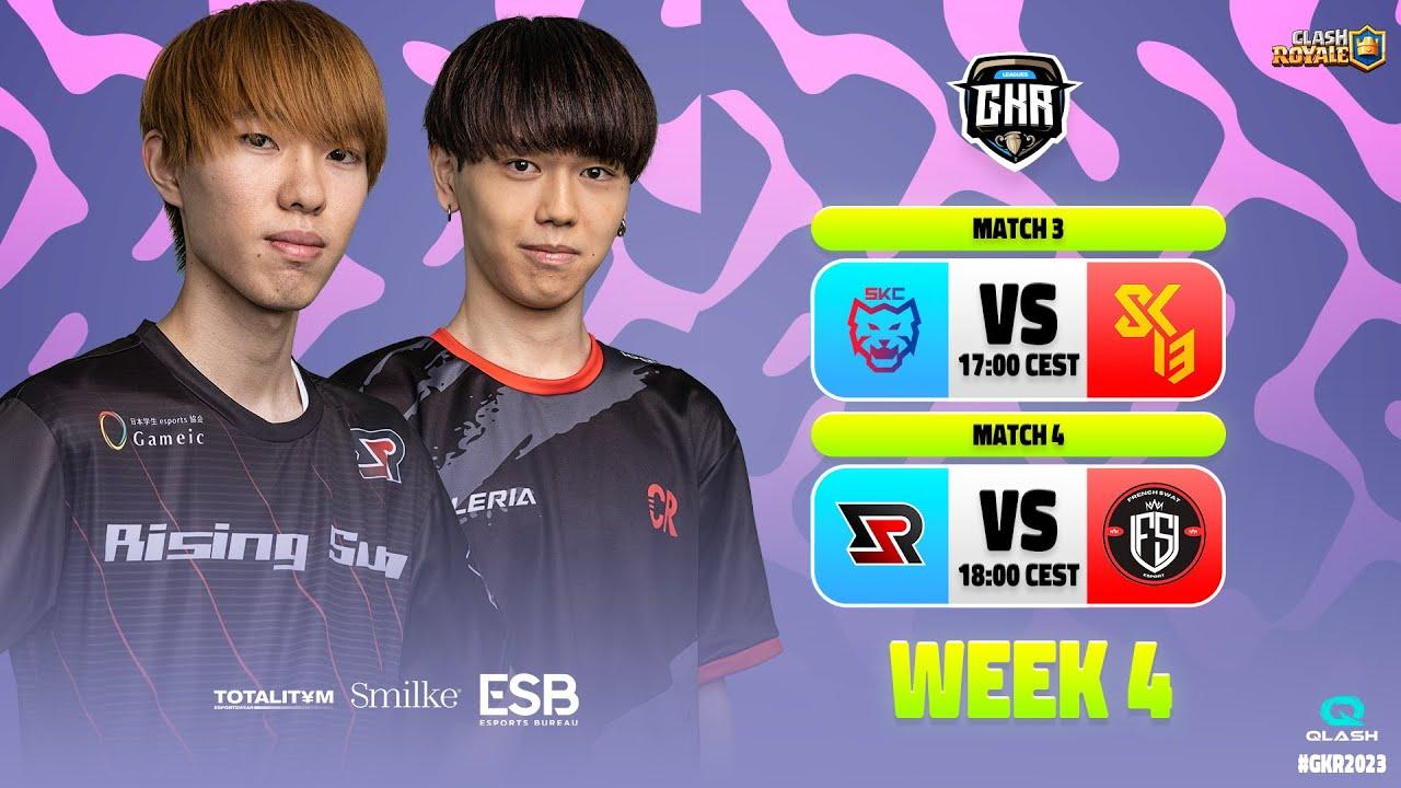 【クラロワ】SKCalalas vs Shock-13 / Rising Sun Esports vs French Swat | GKR23 [Japanese]